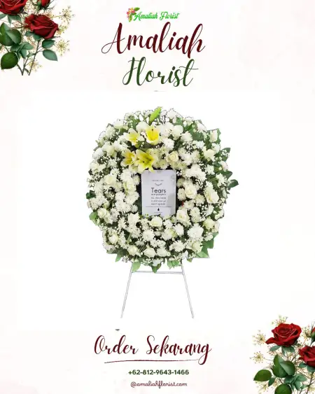 Krans Bunga Duka Kemilin